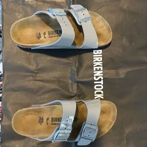 Birkenstocks Arizona, gray, size 36, fit a size 6